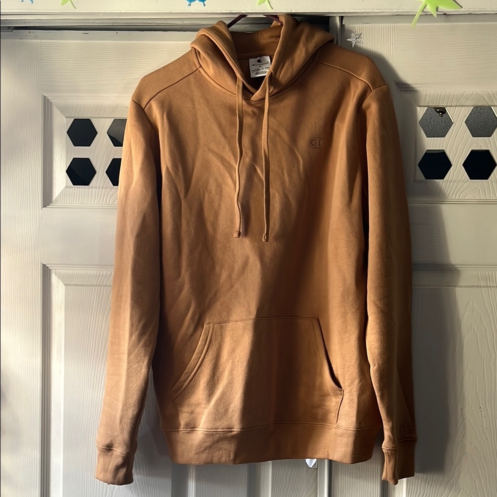 Champion Men's Tan Hoodie